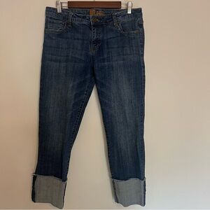 KUT from the Kloth Women’s Rolled Cut Off Jeans Size 10